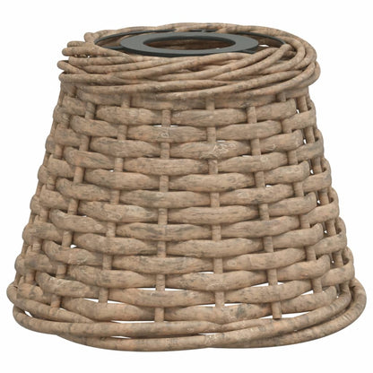 Paralume da Soffitto Marrone Ø15x12 cm in Vimini - homemem39