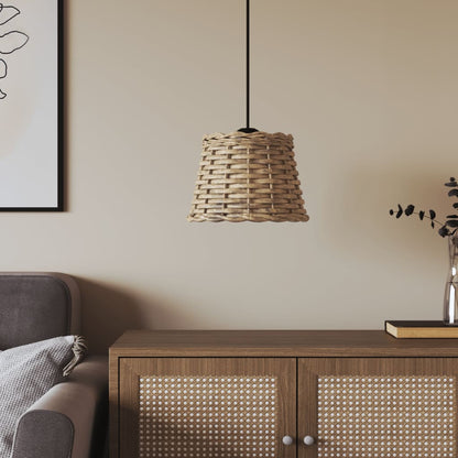 Paralume da Soffitto Marrone Ø20x15 cm in Vimini - homemem39