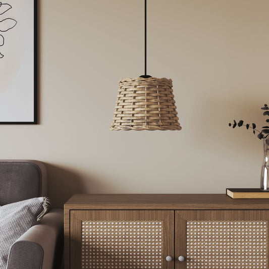 Paralume da Soffitto Marrone Ø20x15 cm in Vimini - homemem39