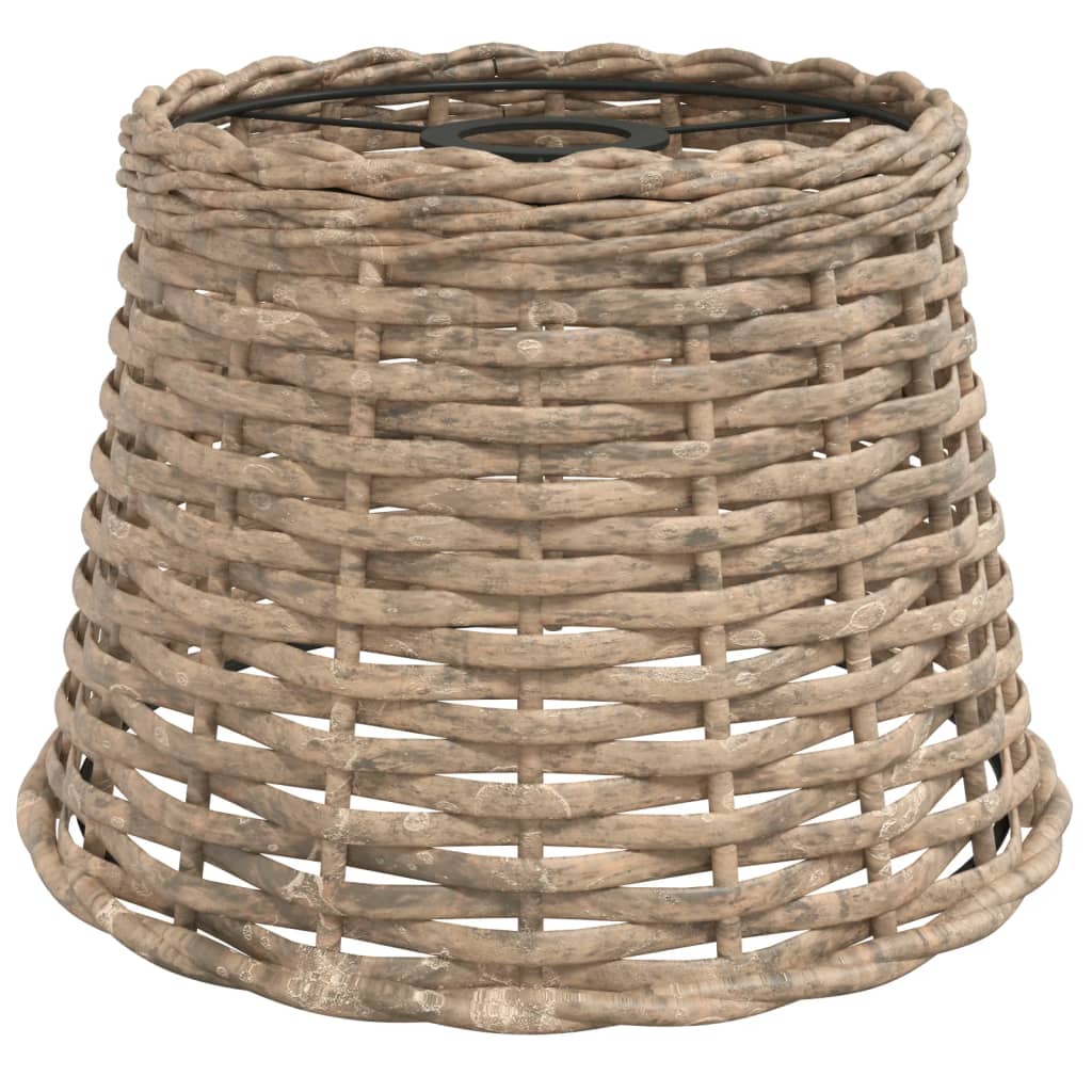 Paralume da Soffitto Marrone Ø25x17 cm in Vimini - homemem39