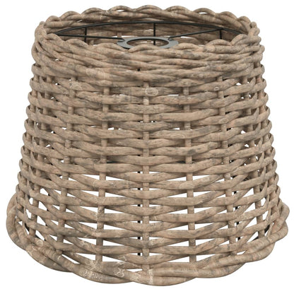 Paralume da Soffitto Marrone Ø30x20 cm in Vimini - homemem39