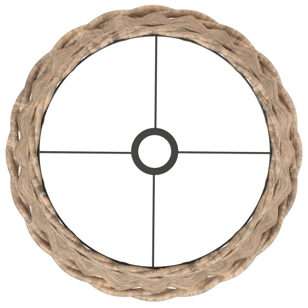 Paralume da Soffitto Marrone Ø40x26 cm in Vimini | homemem39