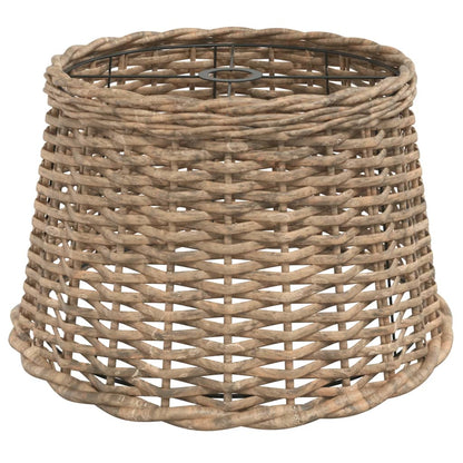 Paralume da Soffitto Marrone Ø45x28 cm in Vimini - homemem39