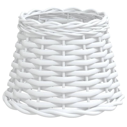 Paralume Bianco Ø20x15 cm in Vimini - homemem39