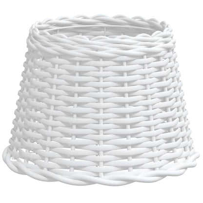 Paralume Bianco Ø30x20 cm in Vimini - homemem39