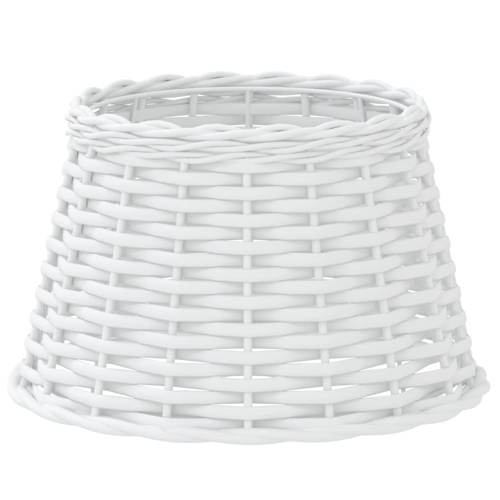 Paralume Bianco Ø38x23 cm in Vimini - homemem39