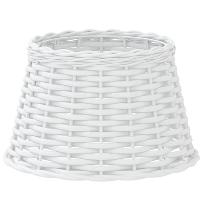 Paralume Bianco Ø38x23 cm in Vimini - homemem39