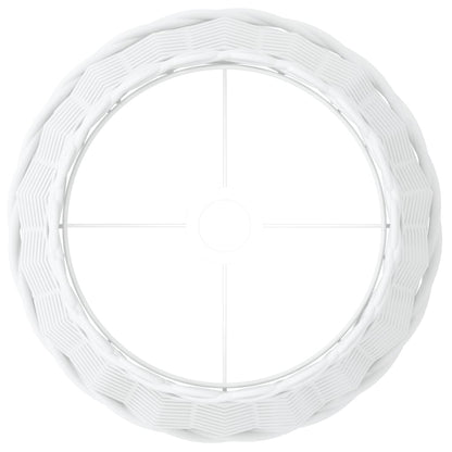 Paralume Bianco Ø38x23 cm in Vimini - homemem39