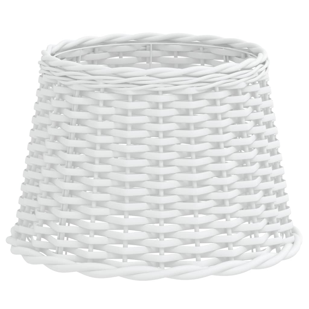 Paralume Bianco Ø40x26 cm in Vimini - homemem39