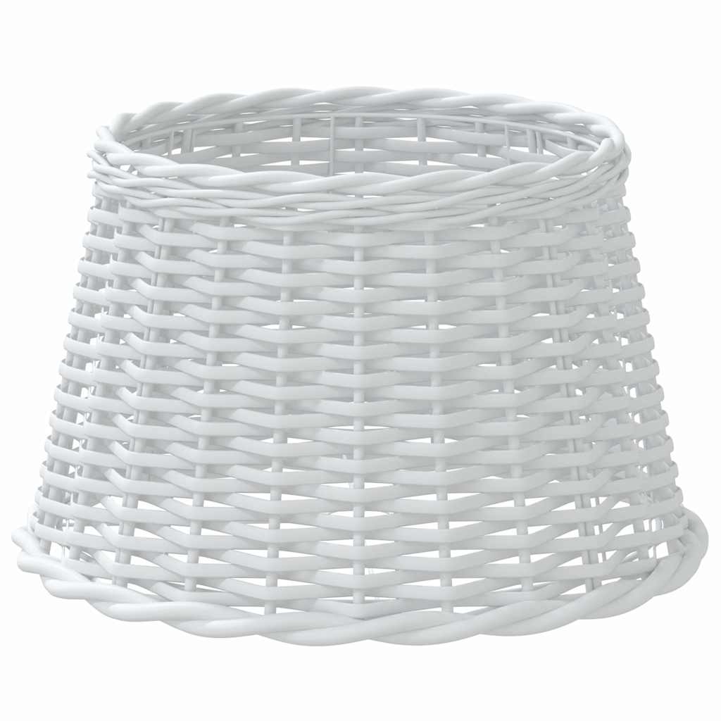 Paralume Bianco Ø45x28 cm in Vimini | homemem39