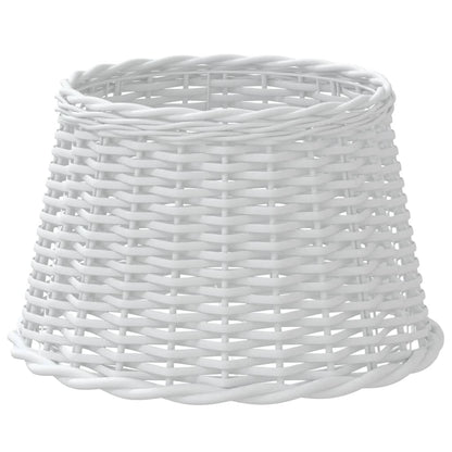 Paralume Bianco Ø45x28 cm in Vimini - homemem39