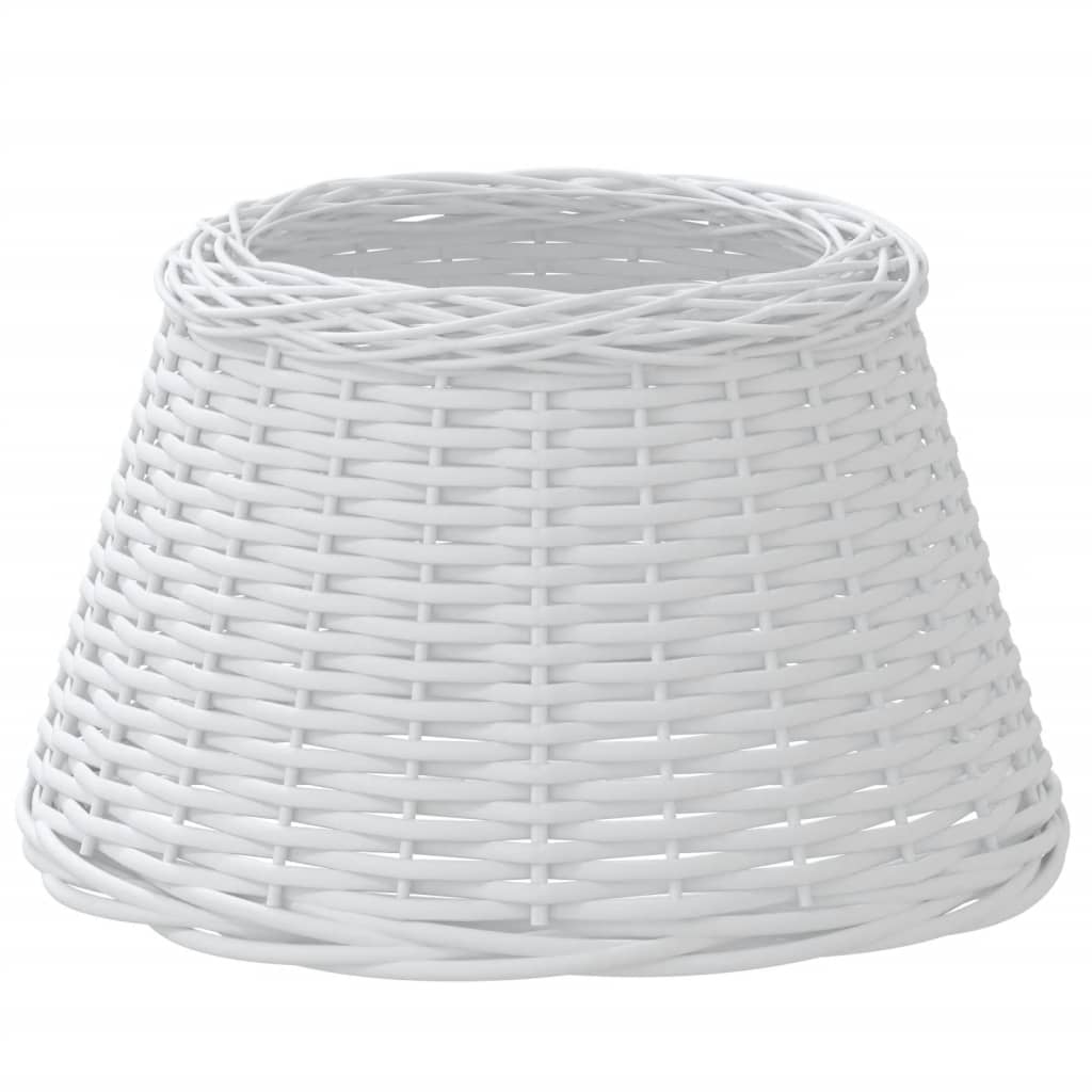 Paralume Bianco Ø50x30 cm in Vimini - homemem39
