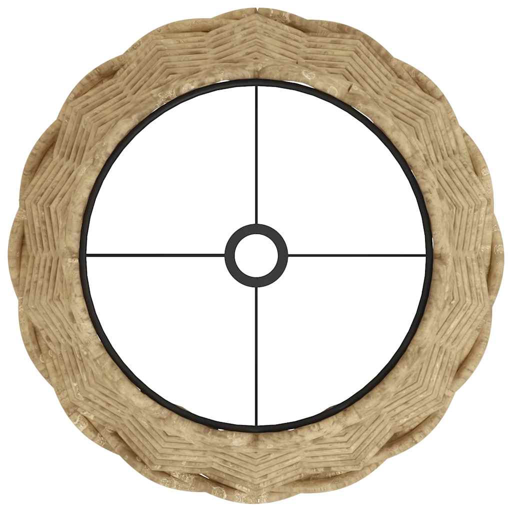 Paralume Marrone Ø20x15 cm in Vimini | homemem39