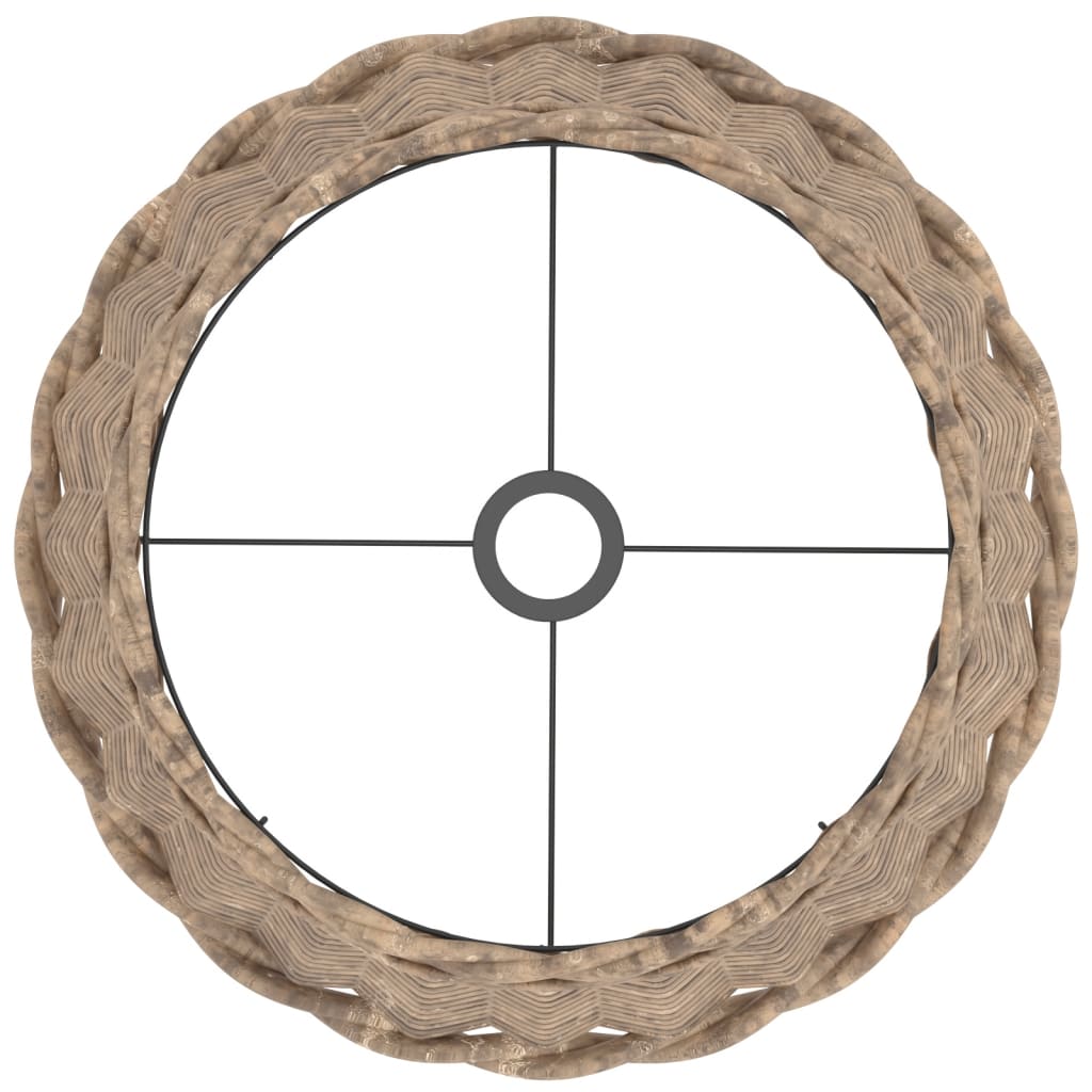 Paralume Marrone Ø40x26 cm in Vimini | homemem39