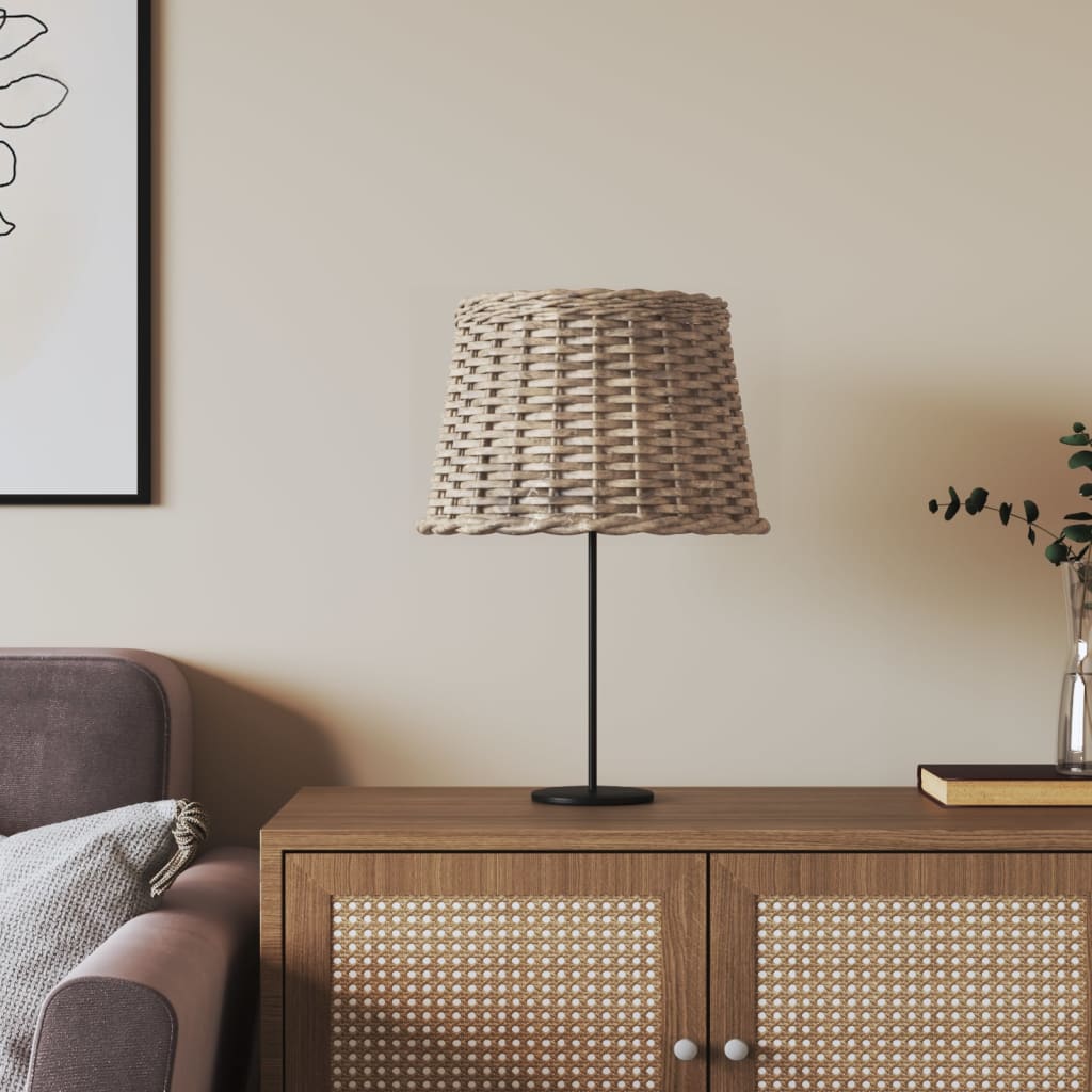 Paralume Marrone Ø40x26 cm in Vimini | homemem39