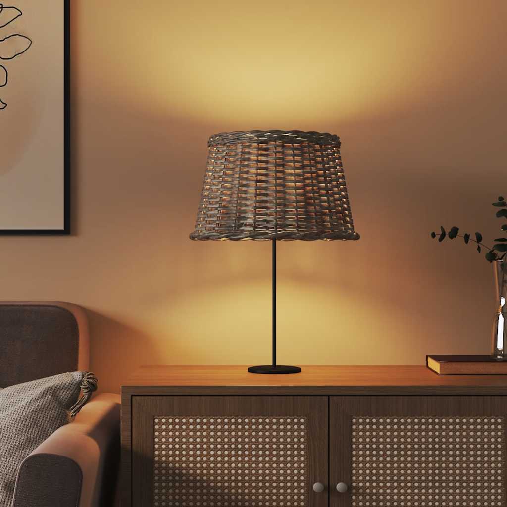 Paralume Marrone Ø45x28 cm in Vimini | homemem39