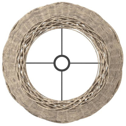 Paralume Marrone Ø50x30 cm in Vimini | homemem39