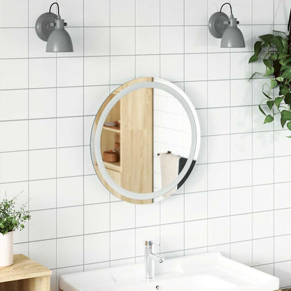 Specchio da Bagno LED 50 cm Rotondo | homemem39