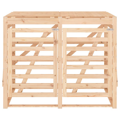 Copribidone Doppio in Legno Massello di Pino - homemem39