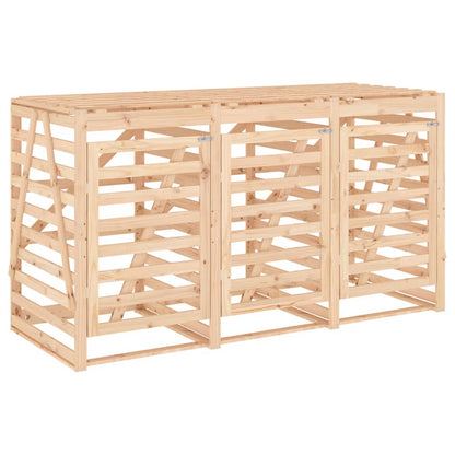 Copribidone Triplo in Legno Massello di Pino - homemem39