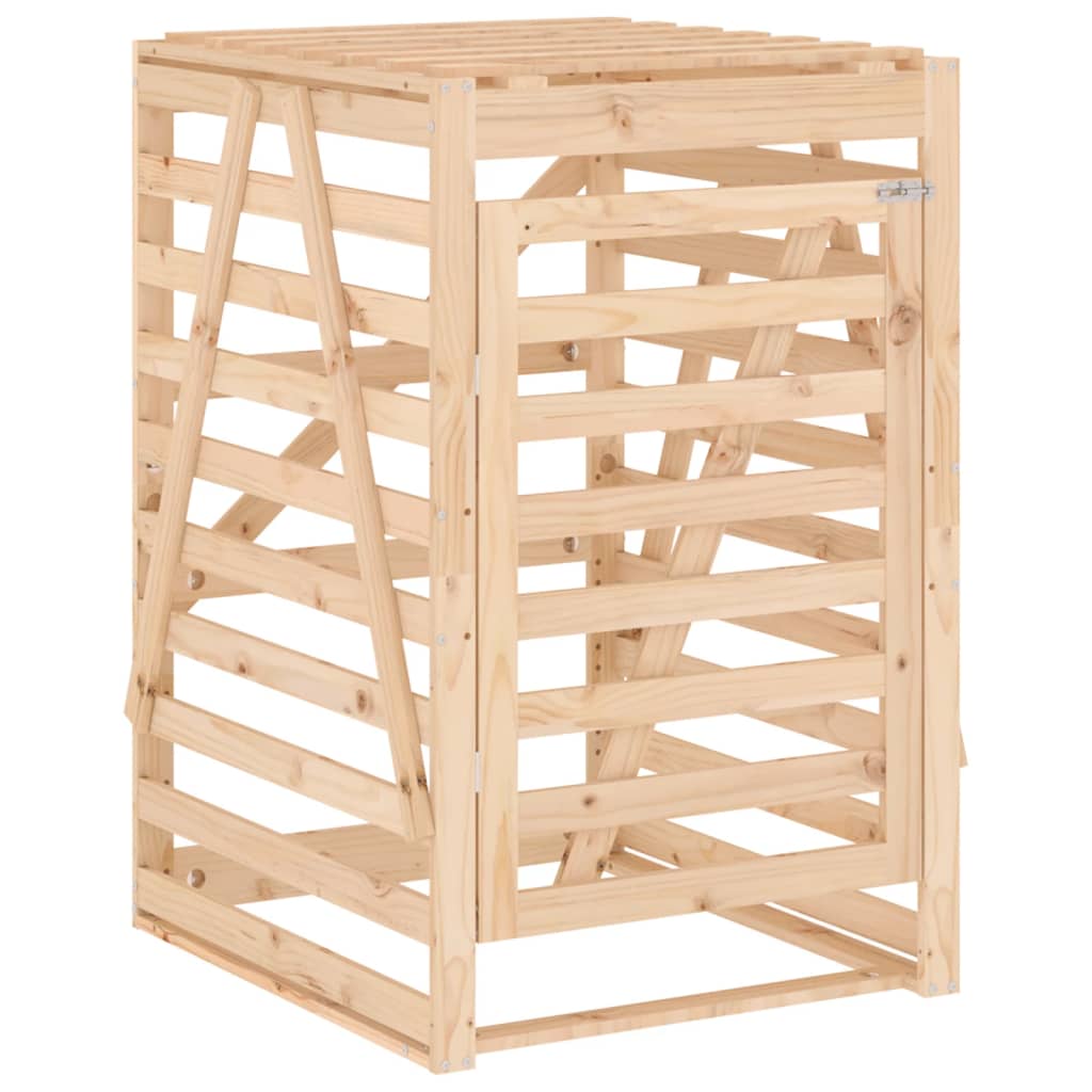 Copribidone Triplo in Legno Massello di Pino - homemem39