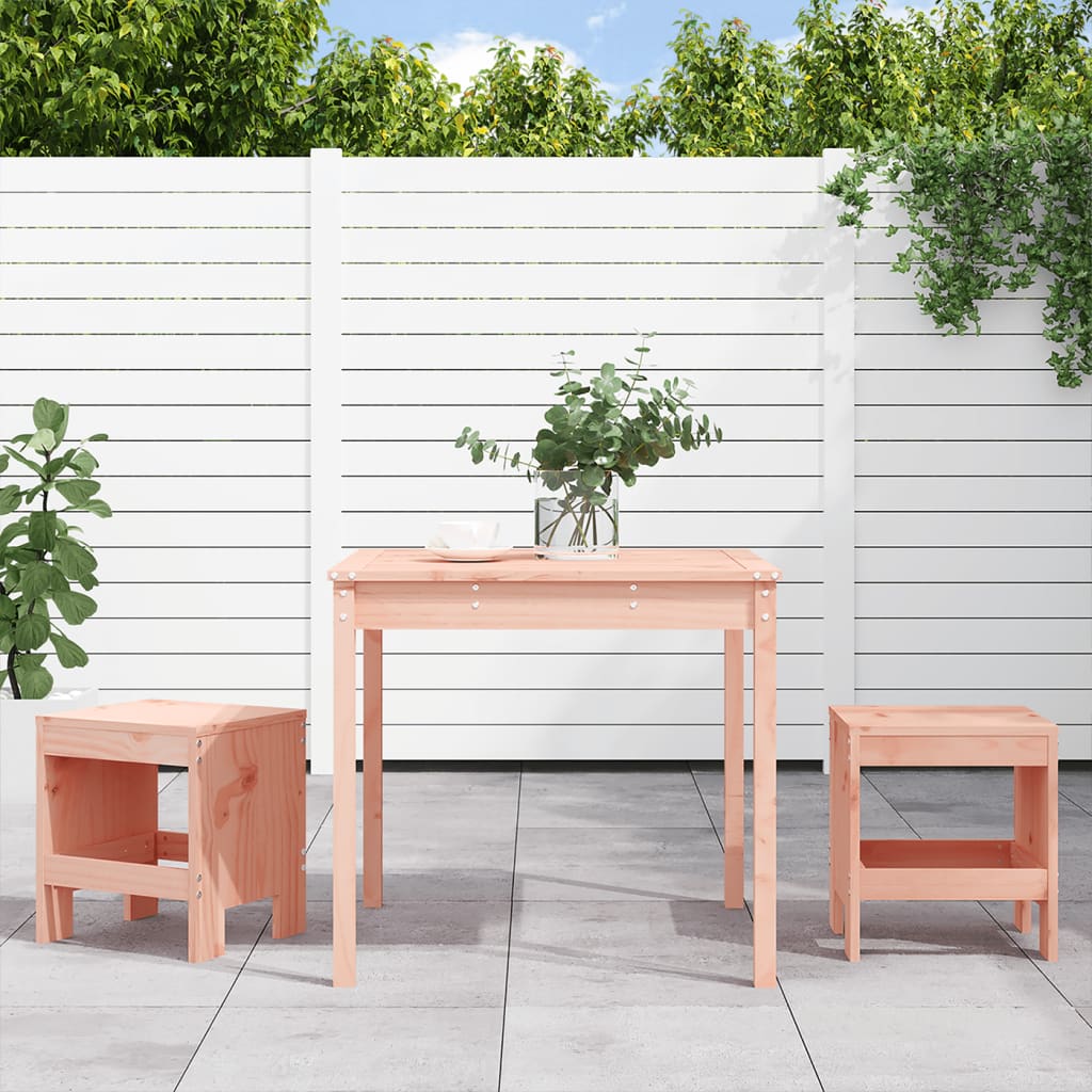 Set Bistrot da Giardino 3 pz in Legno Massello di Douglas | homemem39