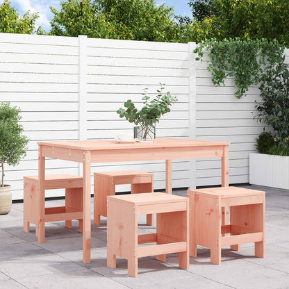Set da Pranzo per Giardino 5 pz in Legno Massello di Douglas - homemem39