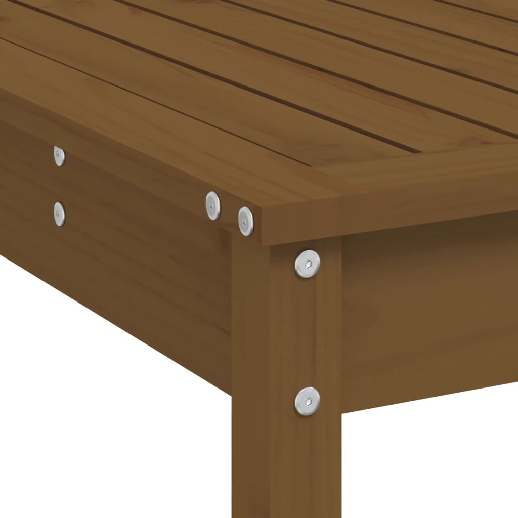 Set Bar da Giardino 3 pz ambra in Legno Massello di Pino | homemem39
