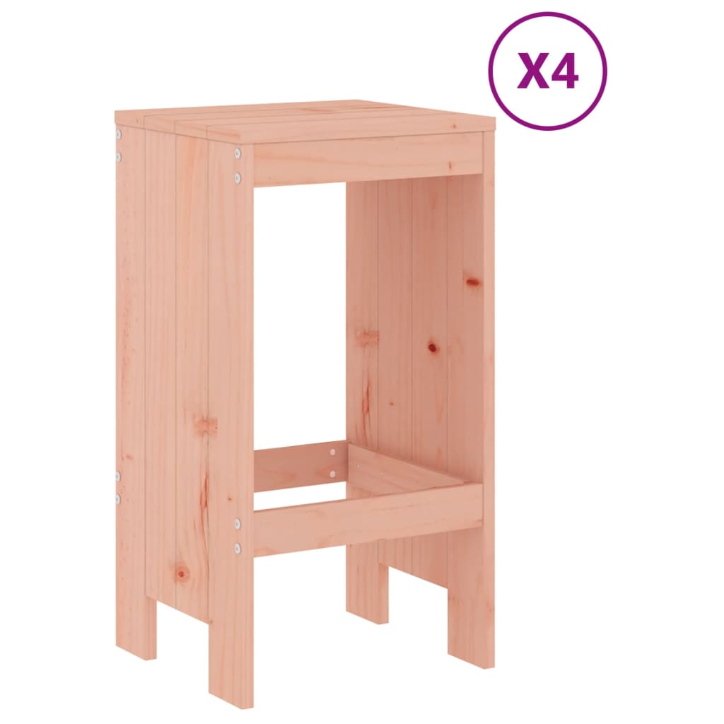 Set da Bar da Giardino 5 pz in Legno Massello di Douglas | homemem39