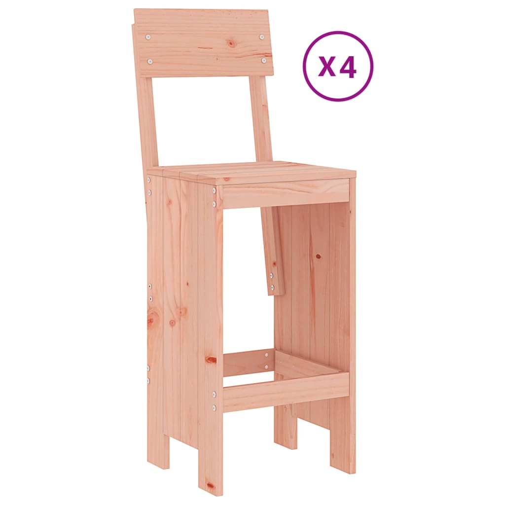 Set da Bar da Giardino 5 pz in Legno Massello di Douglas | homemem39