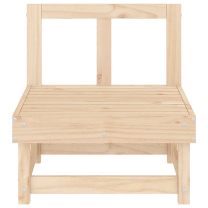 Divano Centrale da Giardino in Legno Massello di Pino - homemem39