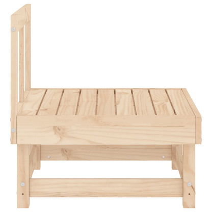 Divano Centrale da Giardino in Legno Massello di Pino | homemem39