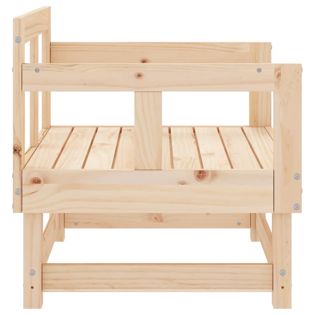 Sedie da Giardino 2pz in Legno Massello Pino | homemem39