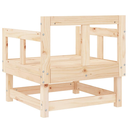 Sedie da Giardino 2pz in Legno Massello Pino | homemem39