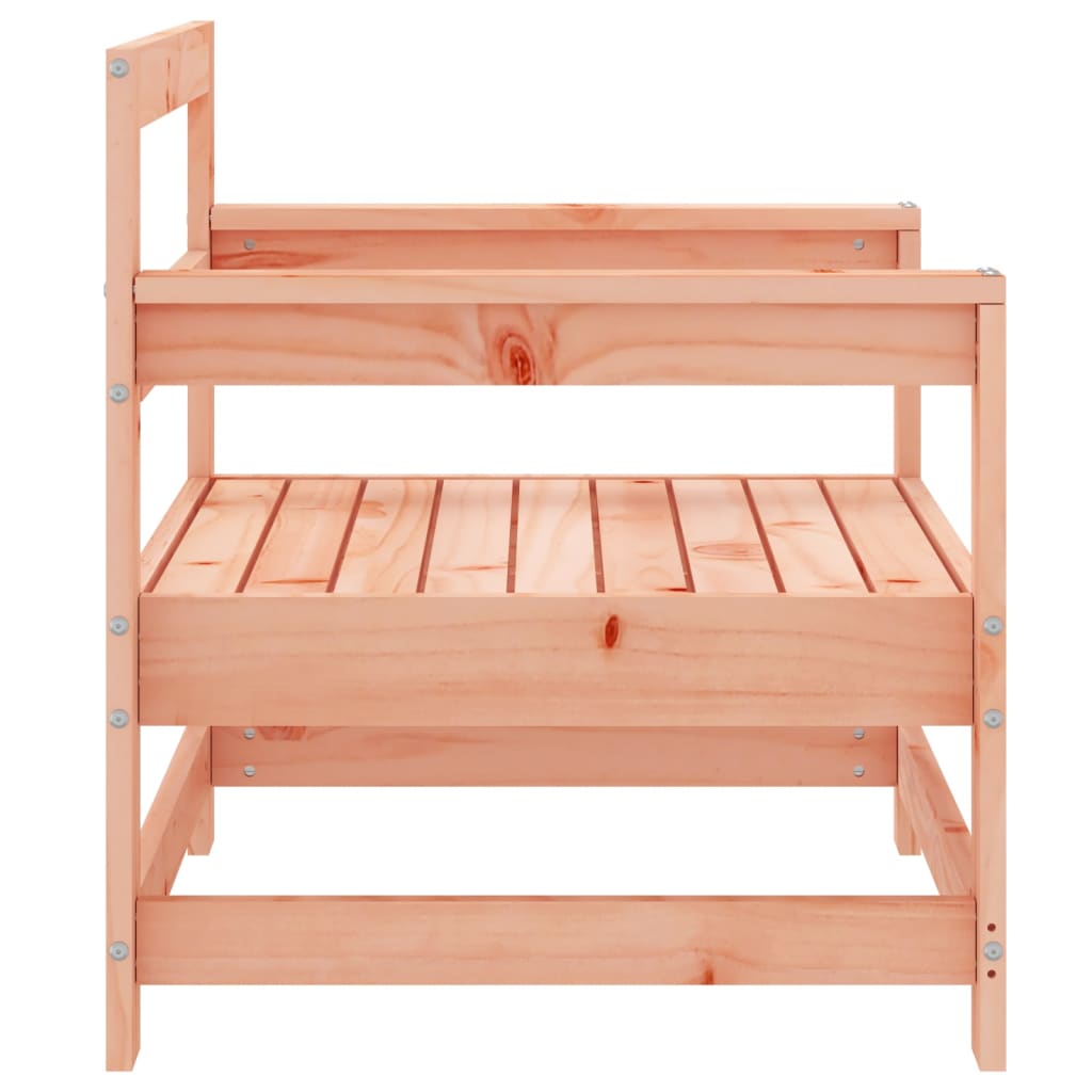 Sedie da Giardino 2 pz in Legno Massello di Douglas | homemem39
