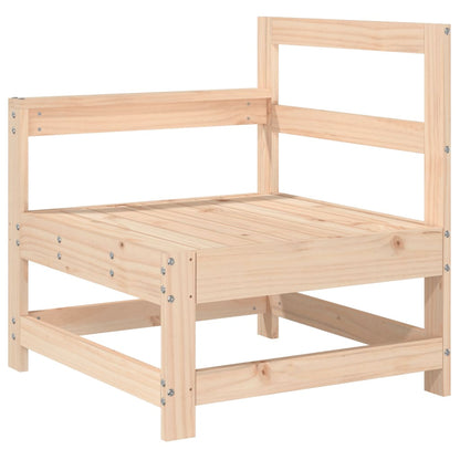 Set Salotto da Giardino 3 pz in Legno Massello di Pino - homemem39