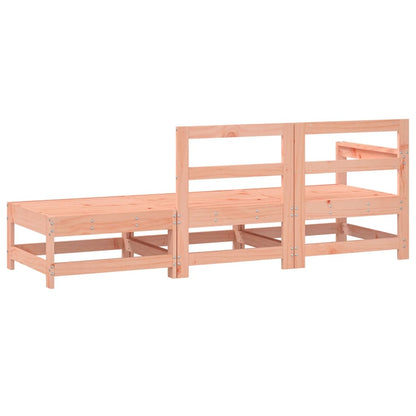 Set Salotto da Giardino 3 pz in Legno Massello di Douglas - homemem39