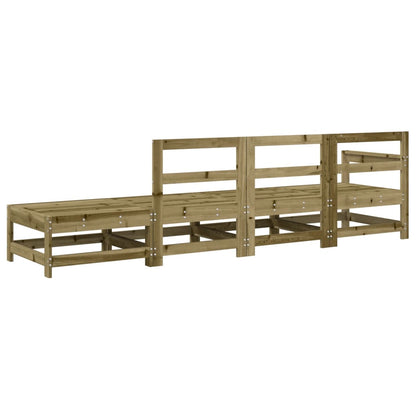 Set Salotto da Giardino 4 pz in Legno Impregnato di Pino - homemem39