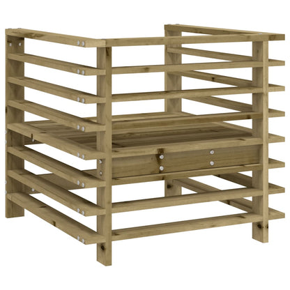Sedie da Giardino 2 pz in Legno di Pino Impregnato | homemem39