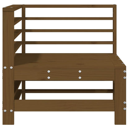 Divani Angolari da Giardino 2pz Ambra in Legno Massello di Pino | homemem39