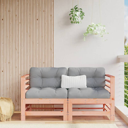 Divani da Giardino Angolari 2 pz in Legno Massello di Douglas | homemem39