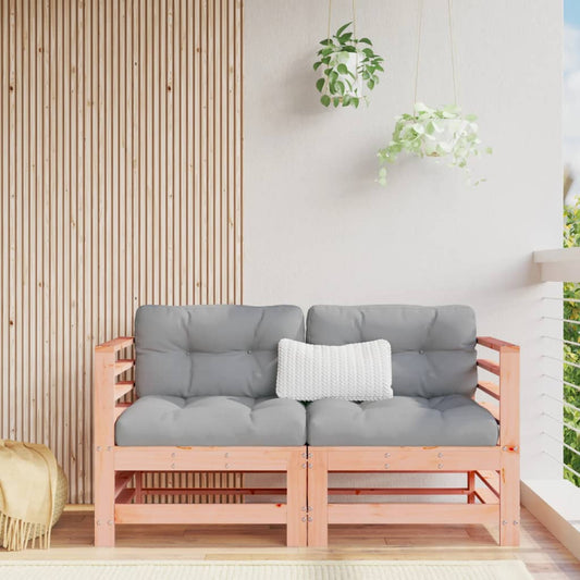 Divani da Giardino Angolari 2 pz in Legno Massello di Douglas | homemem39