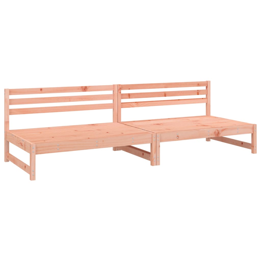 Divani Centrali Giardino 2pz 120x80cm Legno Massello Douglas - homemem39
