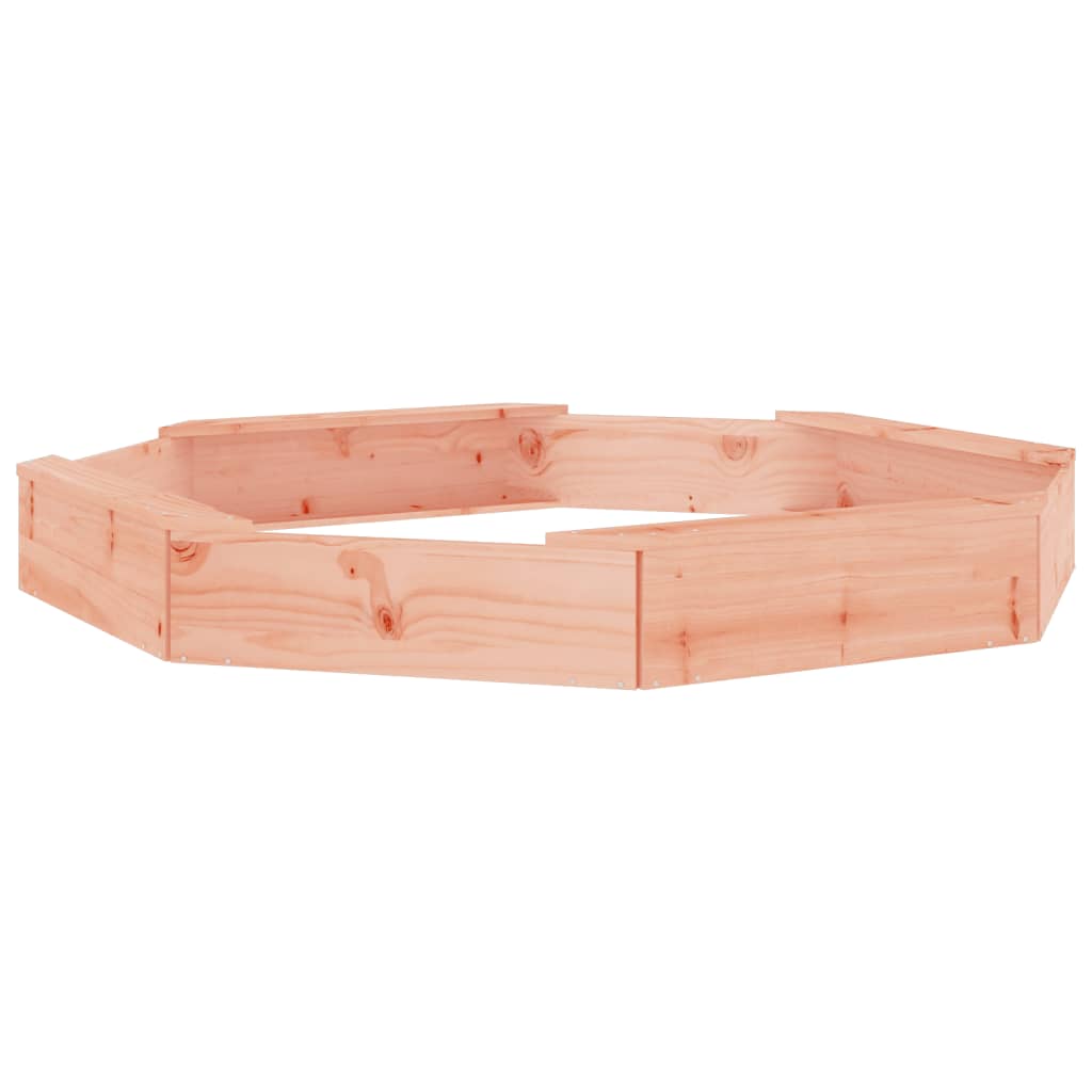 Sabbiera con Sedute Ottagonale in Legno Massello di Douglas - homemem39