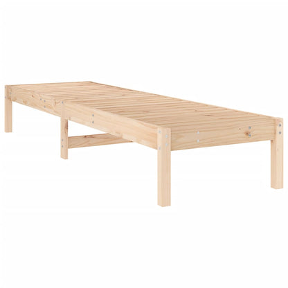 Lettini Prendisole 2pz 199,5x60x74 cm in Legno Massello di Pino - homemem39