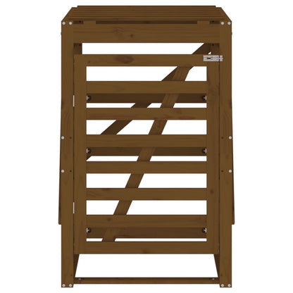 Copribidone Ambra 84x90x128,5 cm in Legno Massello di Pino - homemem39