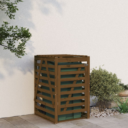 Copribidone Ambra 84x90x128,5 cm in Legno Massello di Pino - homemem39