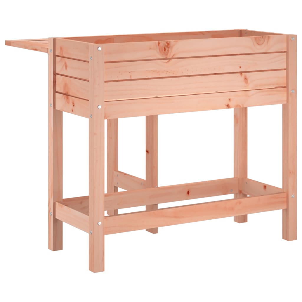 Fioriera Giardino con Piano Pieghevole Legno Massello Douglas - homemem39