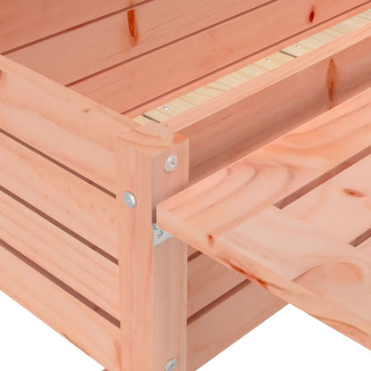 Fioriera Giardino con Piano Pieghevole Legno Massello Douglas - homemem39