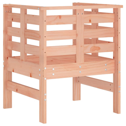Sedie da Giardino 2pz 61,5x53x71 cm Legno Massello di Douglas - homemem39